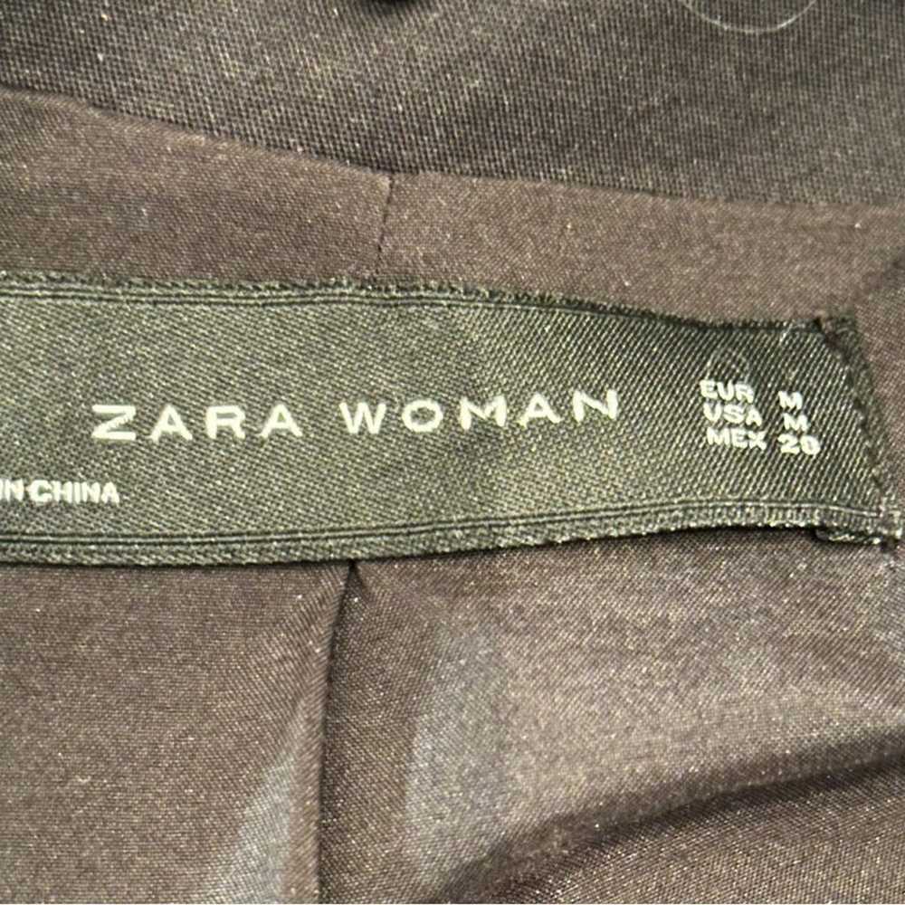 ZARA Woman Stylish Faux Fur Coat - Browns with Fl… - image 6