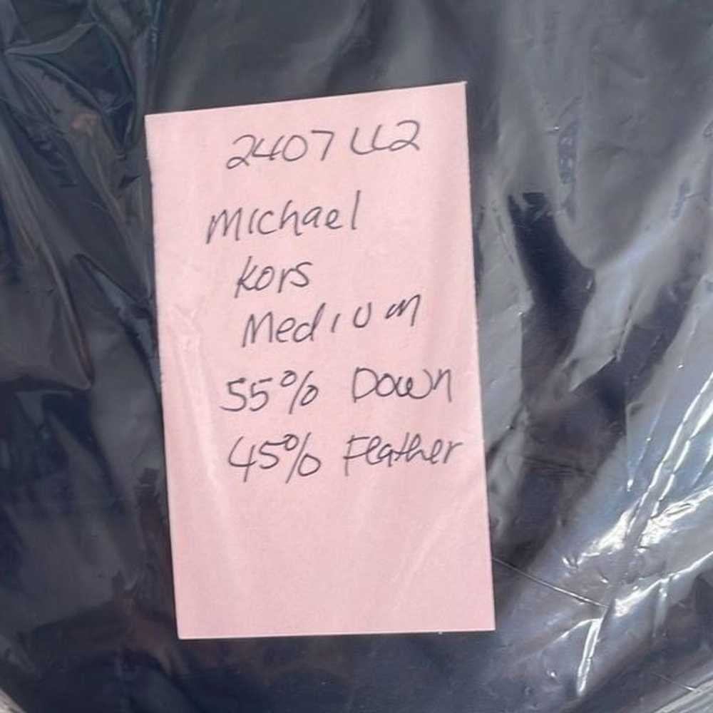Michael Kors Jacket Woman Medium Black Puffer Coa… - image 12