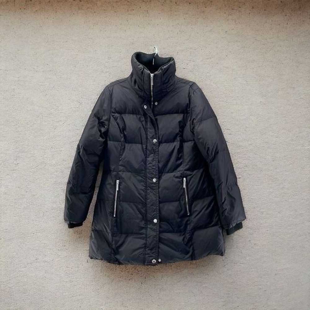 Michael Kors Jacket Woman Medium Black Puffer Coa… - image 1