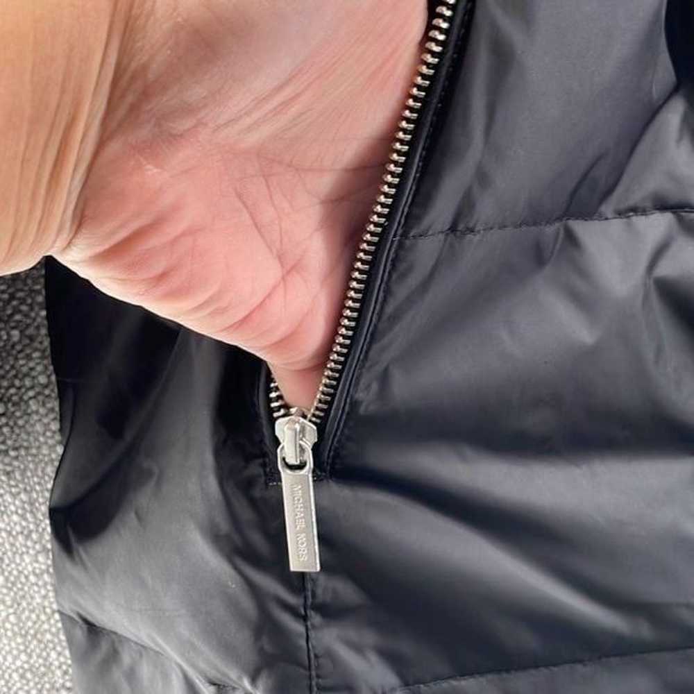 Michael Kors Jacket Woman Medium Black Puffer Coa… - image 5