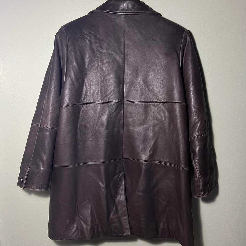 Vintage 90’s leather jacket ⚡️ - image 5