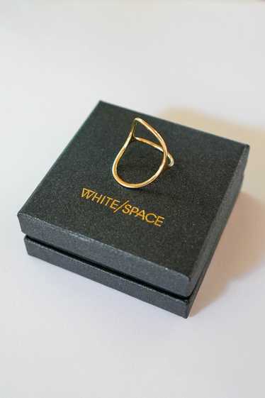 White Space NWT 14k Gold Continuity Ring | Used,…
