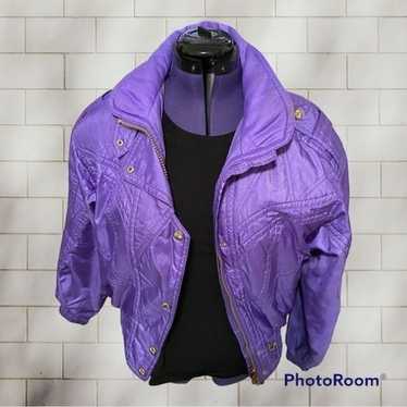 Descente Vintage 1990s Purple Ski Jacket