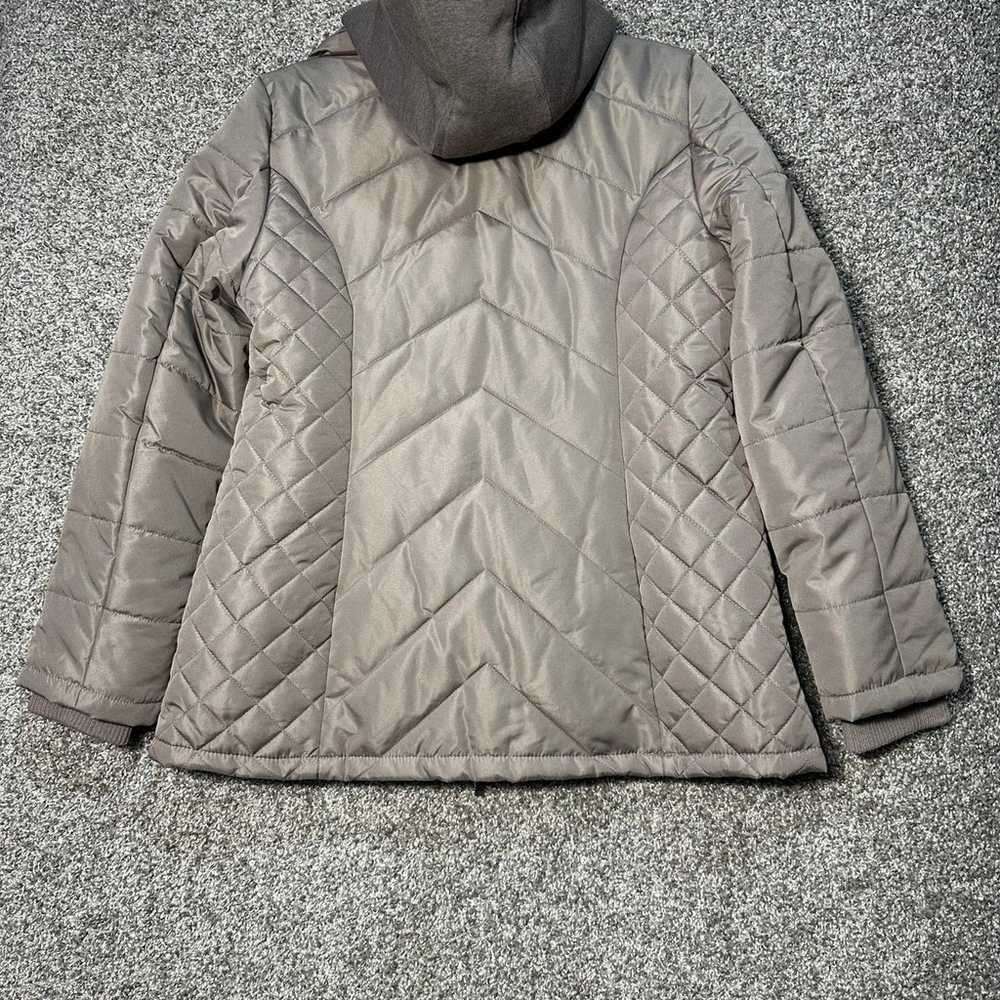 NWT d.e.t.a.i.l.s Hood Quilted Jacket Size Large - image 6