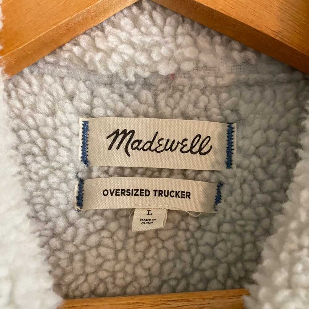 Madewell oversized trucker jacket - image 5