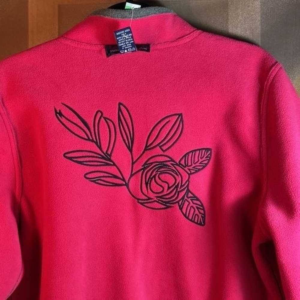 Susan Graver reversible fleece jacket. Hot pink a… - image 7