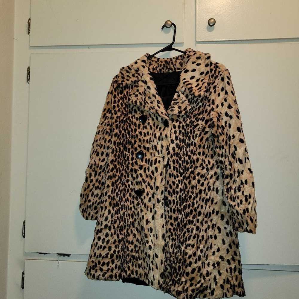 Cheetah print jacket - image 1