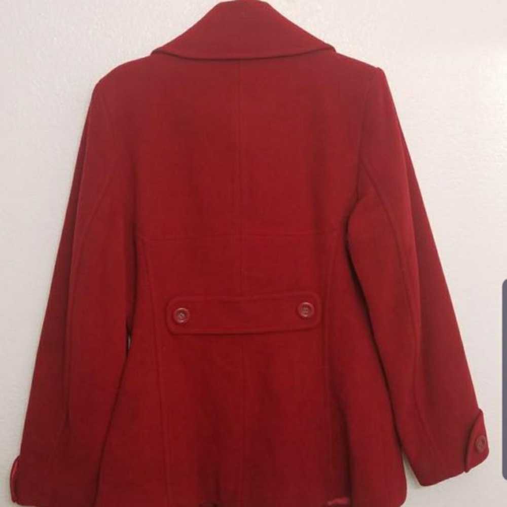New Red peacoat - image 2