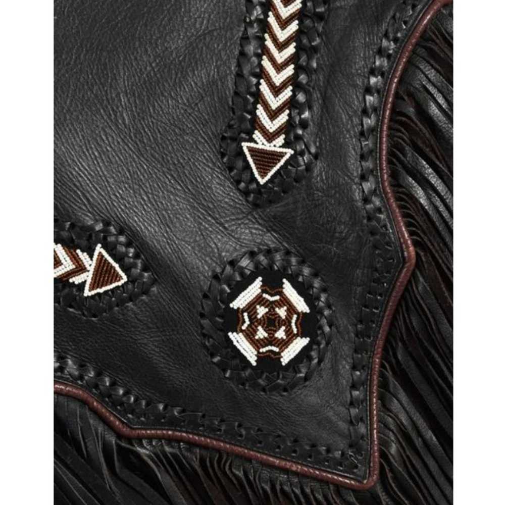 womens leather motorcycle jacket - image 6