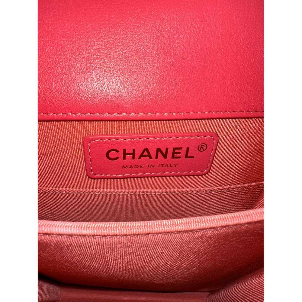Chanel North South Boy leather crossbody bag - image 7