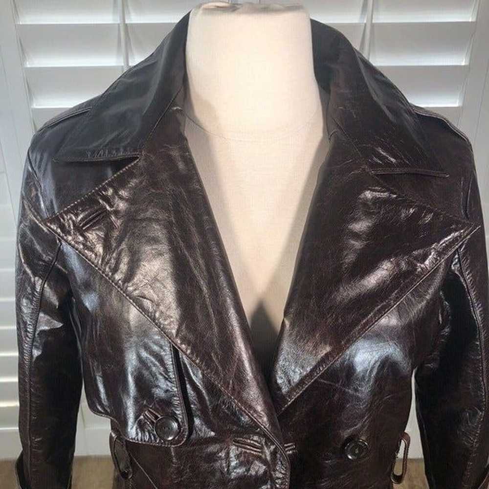 True Vintage 70's Wilsons Leather Women's Brown L… - image 2