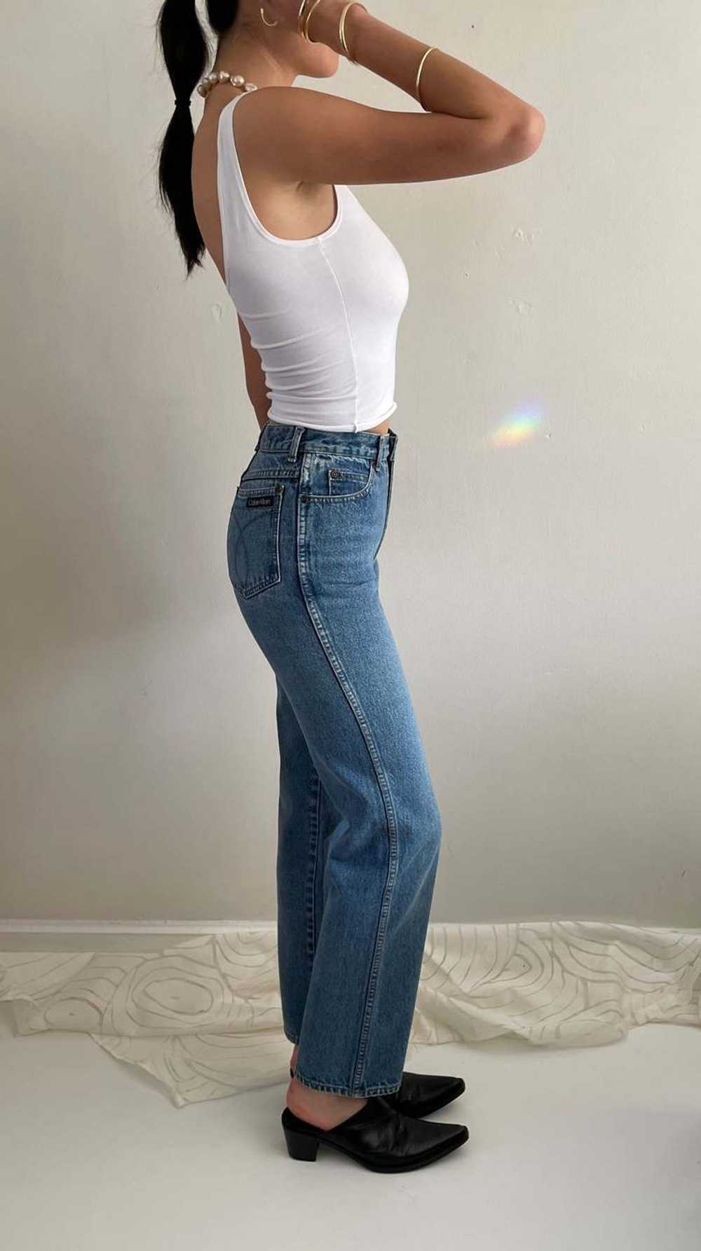 Vintage Calvin Klein faded jeans - image 2