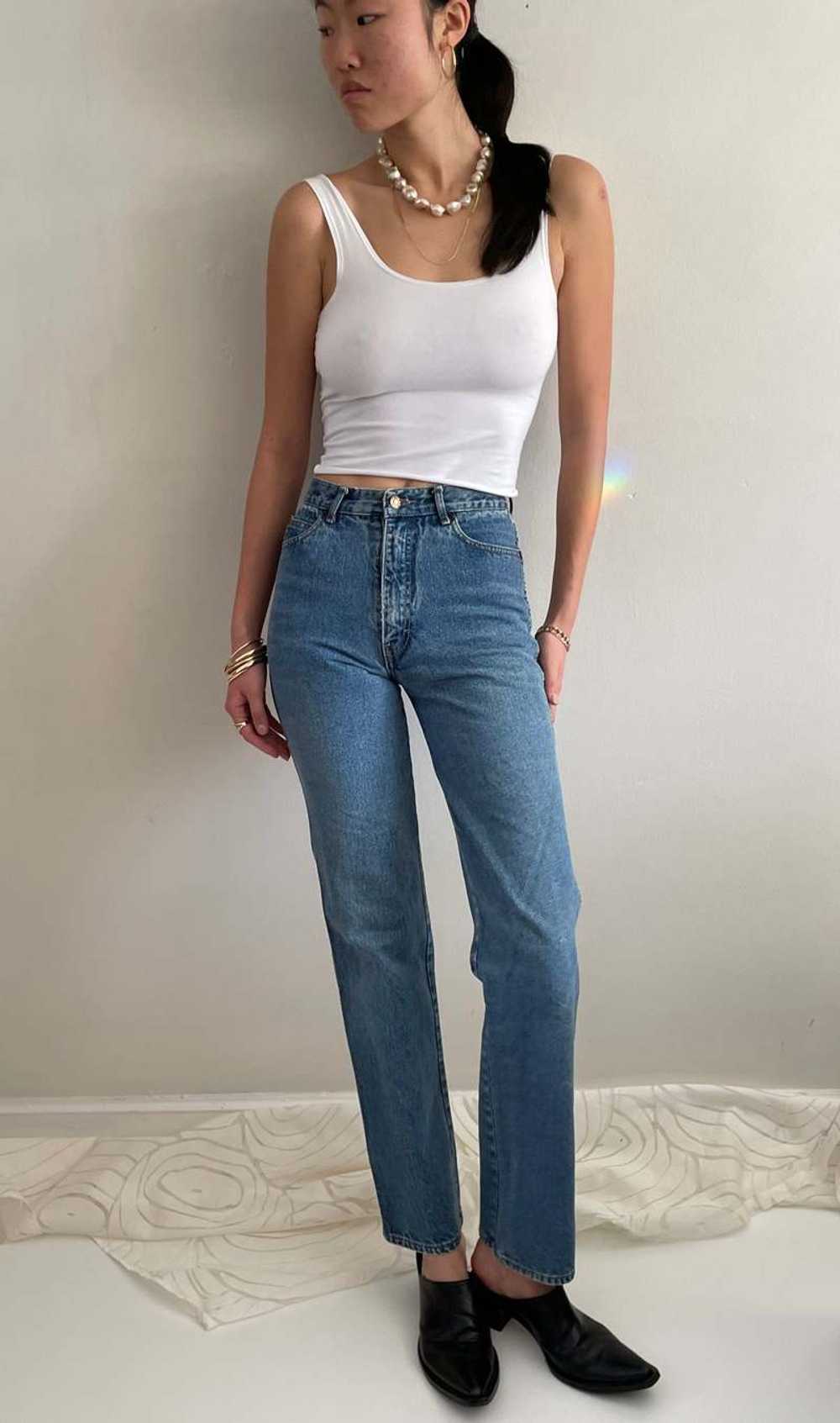 Vintage Calvin Klein faded jeans - image 5