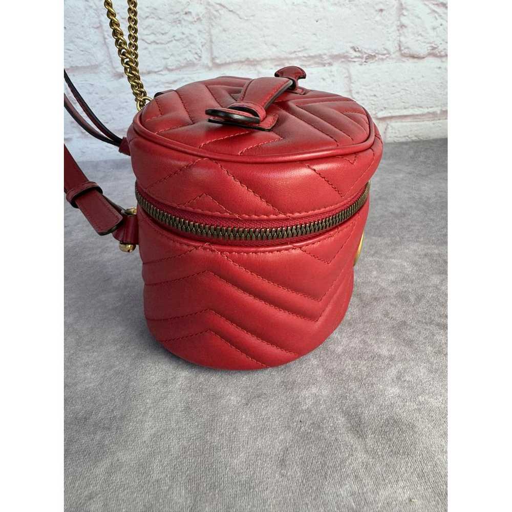 Gucci Marmont leather backpack - image 3