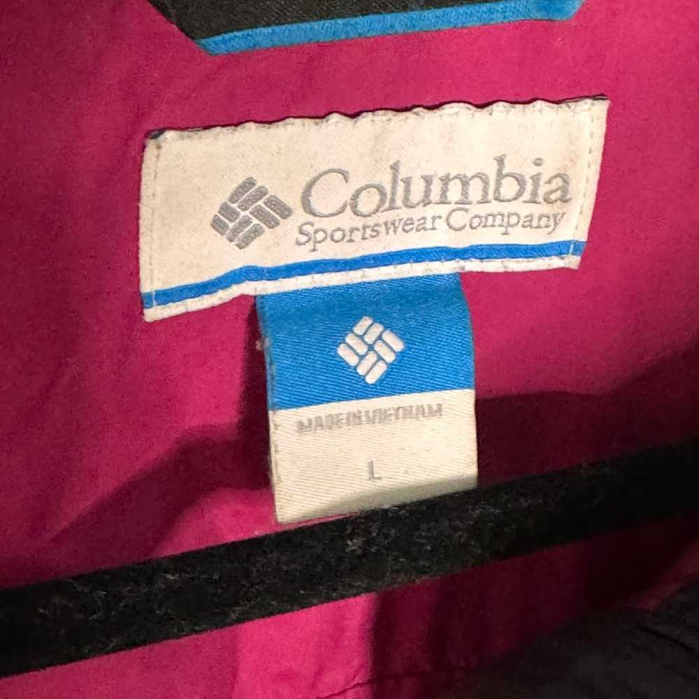 Columbia women full zip black puffer jacket size L - image 9