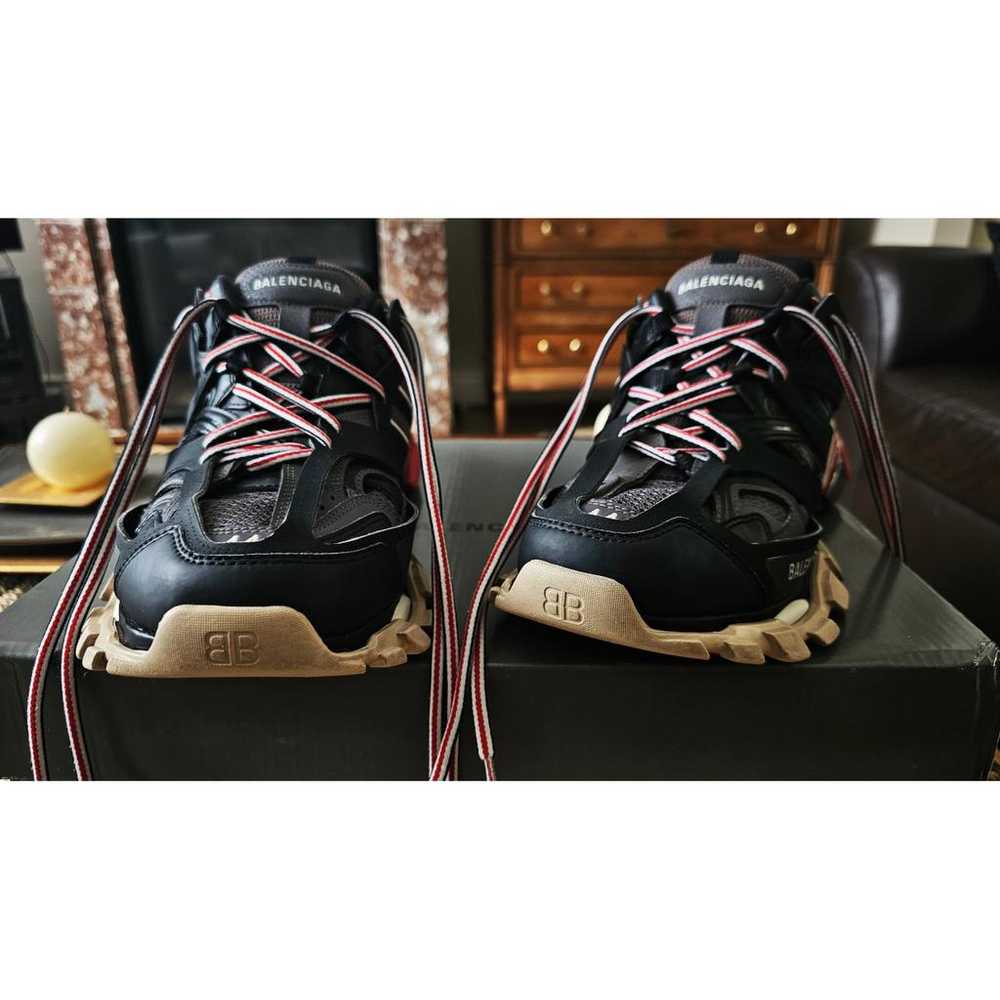 Balenciaga Track leather low trainers - image 11