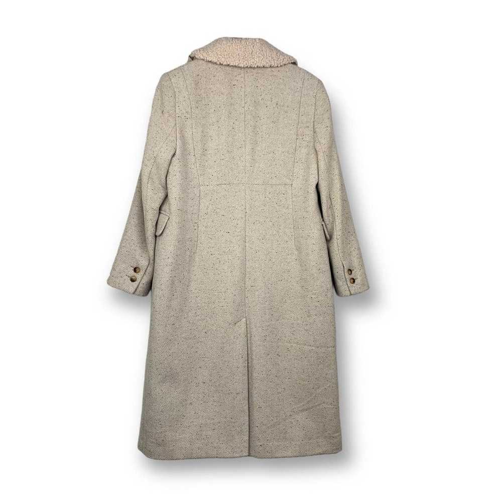 Topshop Womens Pea Coat Size 12 Double Breasted L… - image 5