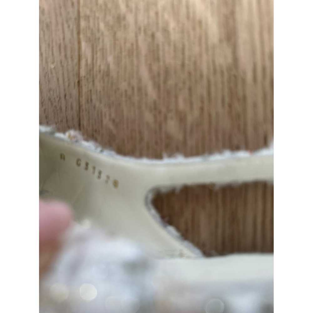 Chanel Slingback tweed sandal - image 9