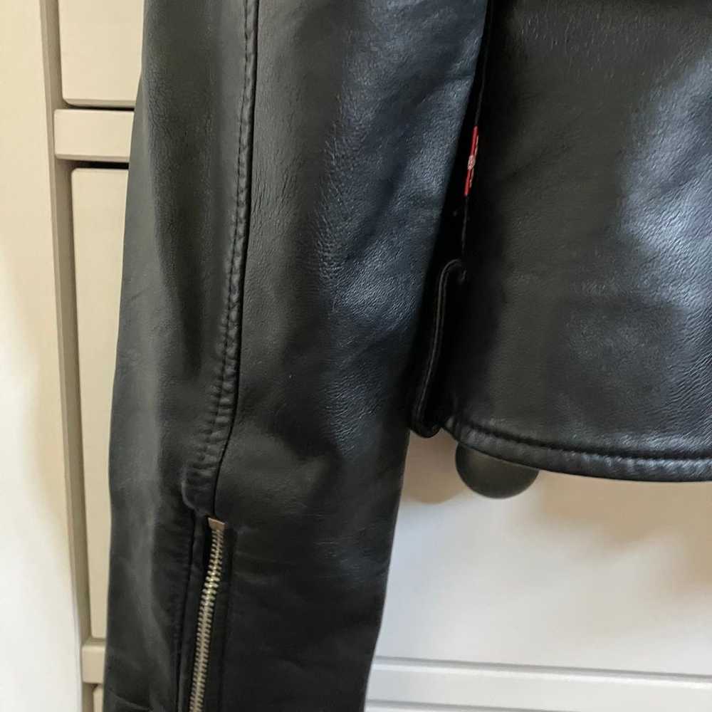Levis Leather Moto Jacket Size XL - image 11