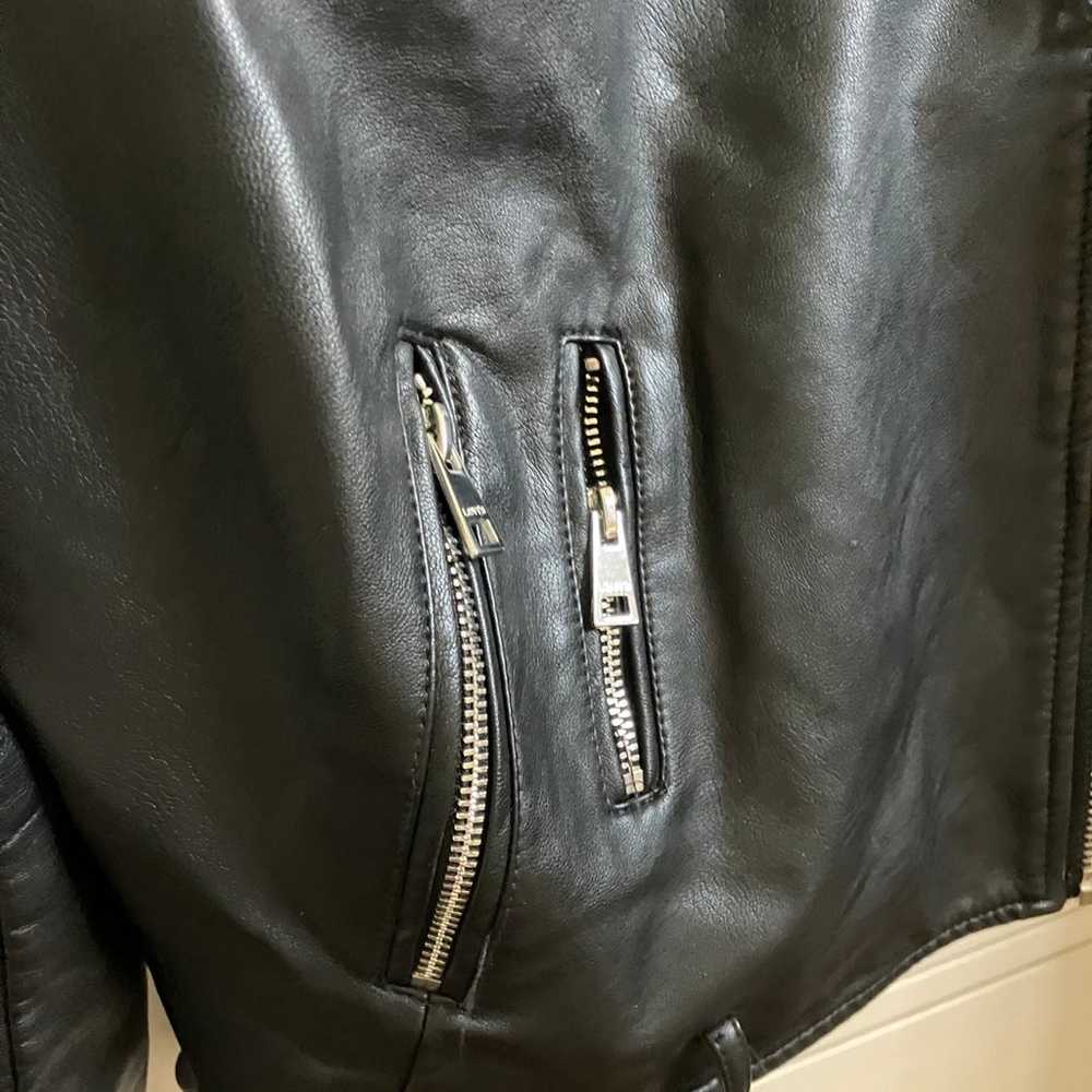 Levis Leather Moto Jacket Size XL - image 6