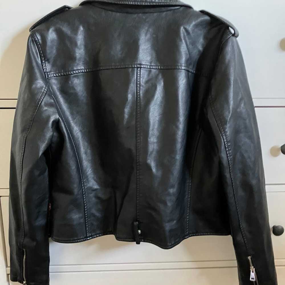 Levis Leather Moto Jacket Size XL - image 8