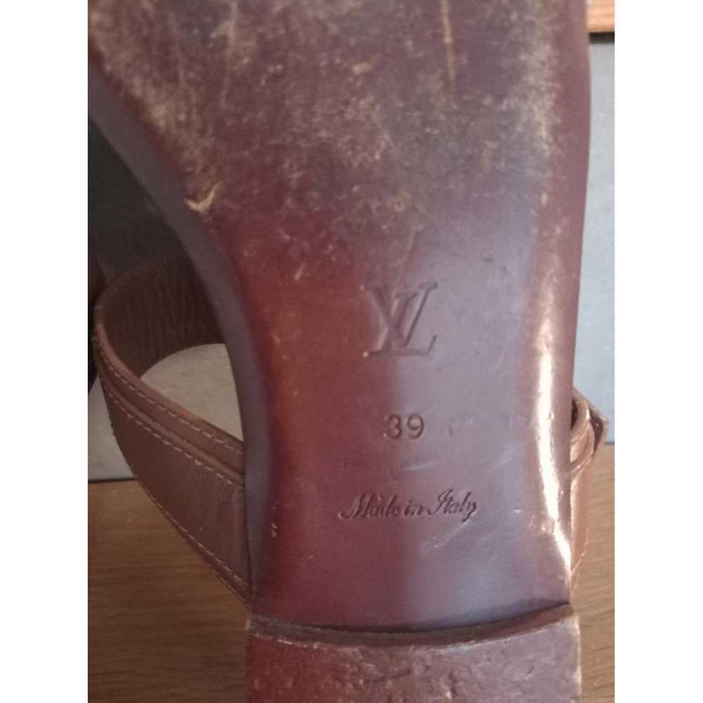 Louis Vuitton Passenger leather mules - image 2