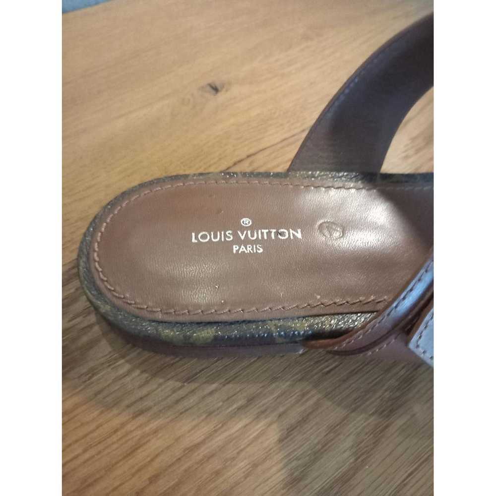 Louis Vuitton Passenger leather mules - image 3