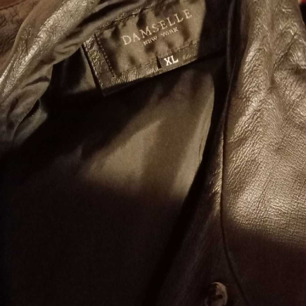 leather jacket women - image 2