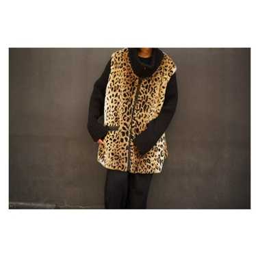 Dennis Basso Jacket Women's Size 1X Leopard Patte… - image 1