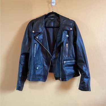 Torrid Black Faux Leather Motorcycle Jacket - image 1
