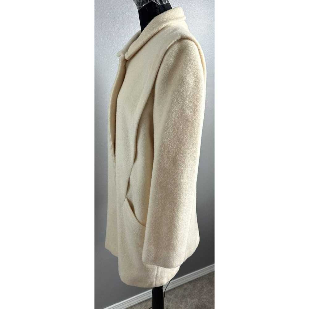 Vintage Forstmann Womens Overcoat Wool Mohair Off… - image 2