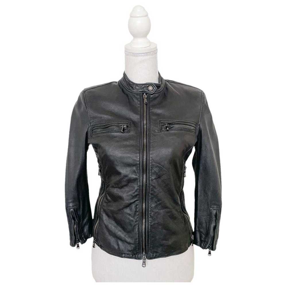 R13 Leather biker jacket - image 1
