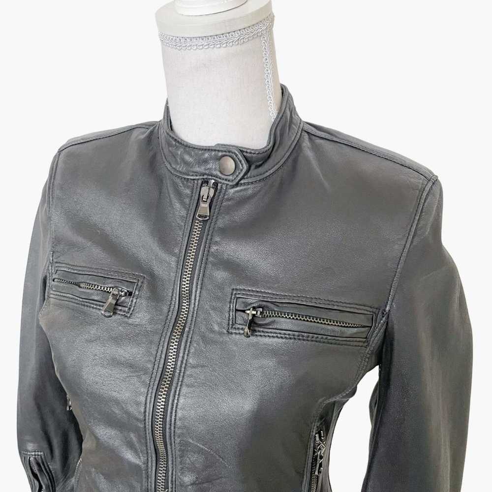 R13 Leather biker jacket - image 3