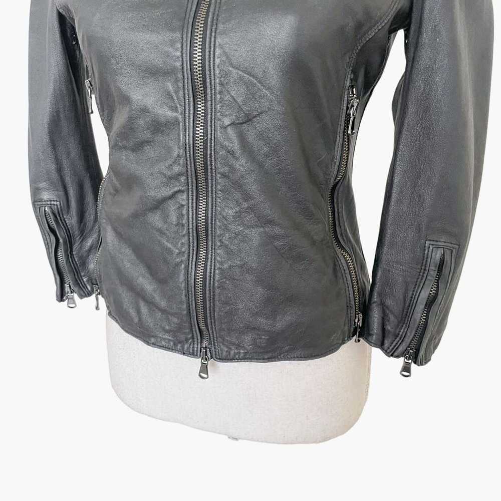 R13 Leather biker jacket - image 4