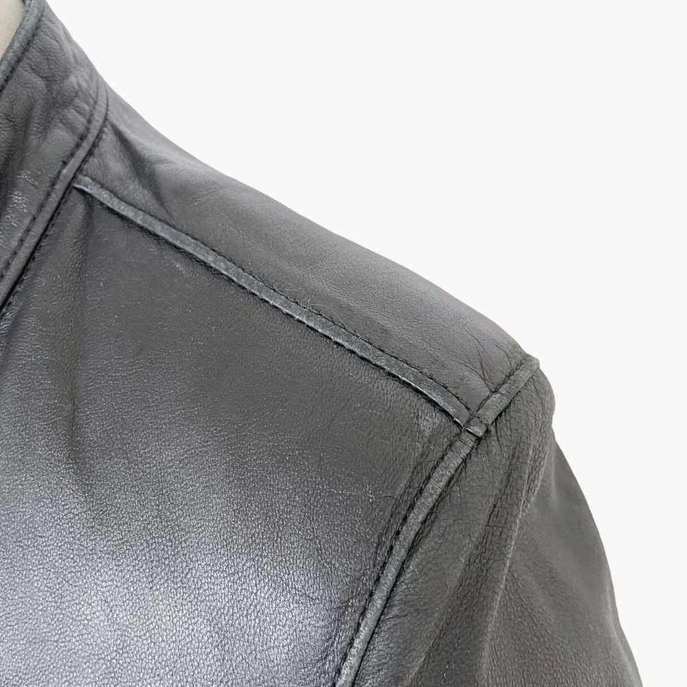 R13 Leather biker jacket - image 5