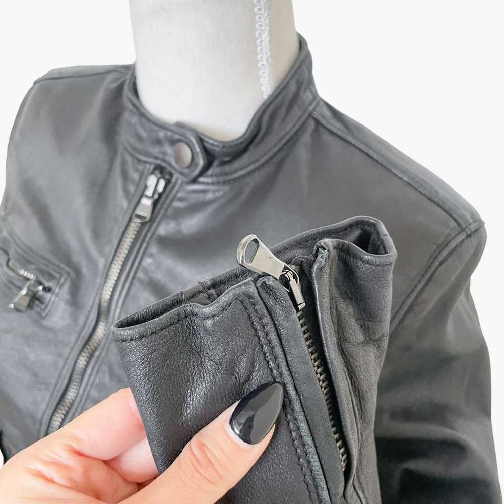 R13 Leather biker jacket - image 6
