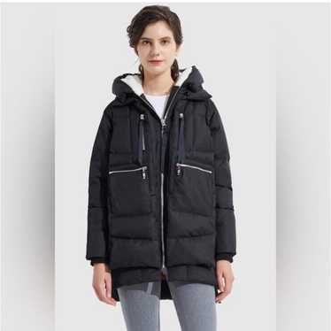 Orolay Black Thickened Down Puffer Parka Winter C… - image 1