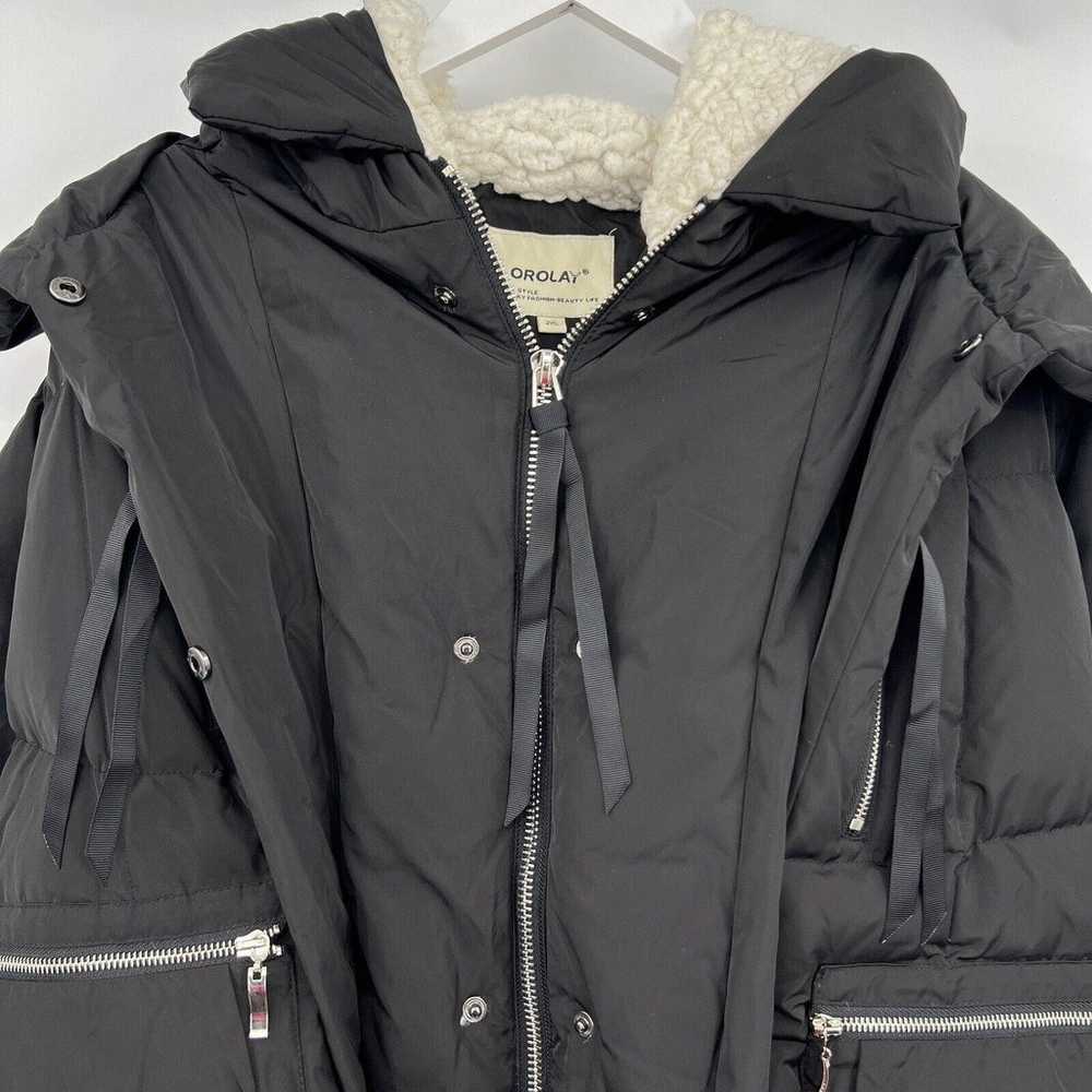 Orolay Black Thickened Down Puffer Parka Winter C… - image 4