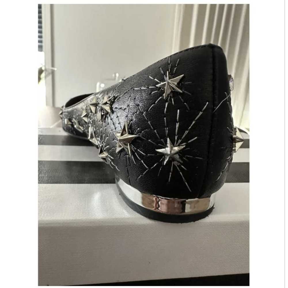 Aquazzura Cosmic Star leather ballet flats - image 3