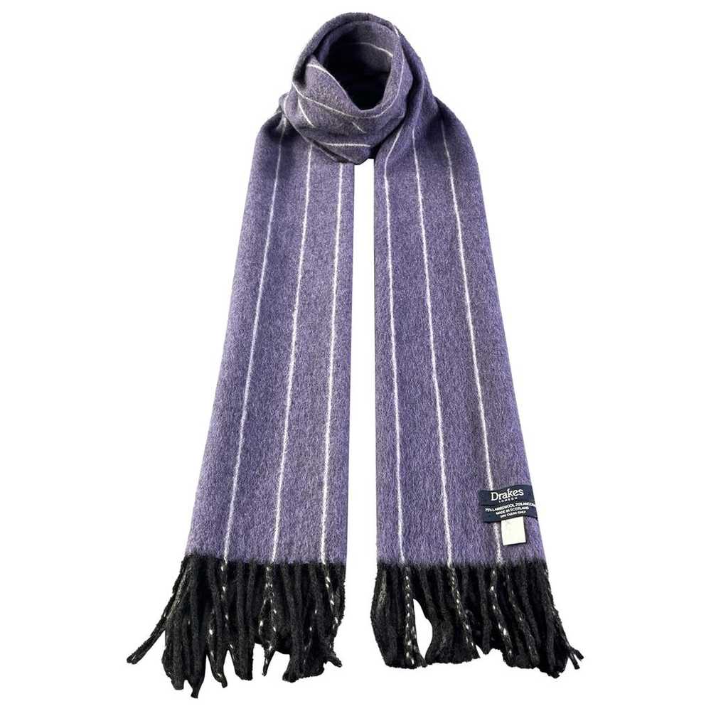 Drake's Wool scarf & pocket square - image 1