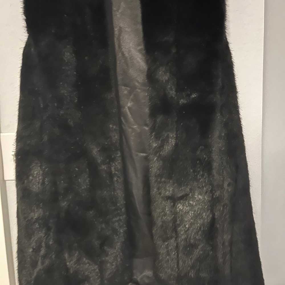 Vintage Faux fur vest - image 1