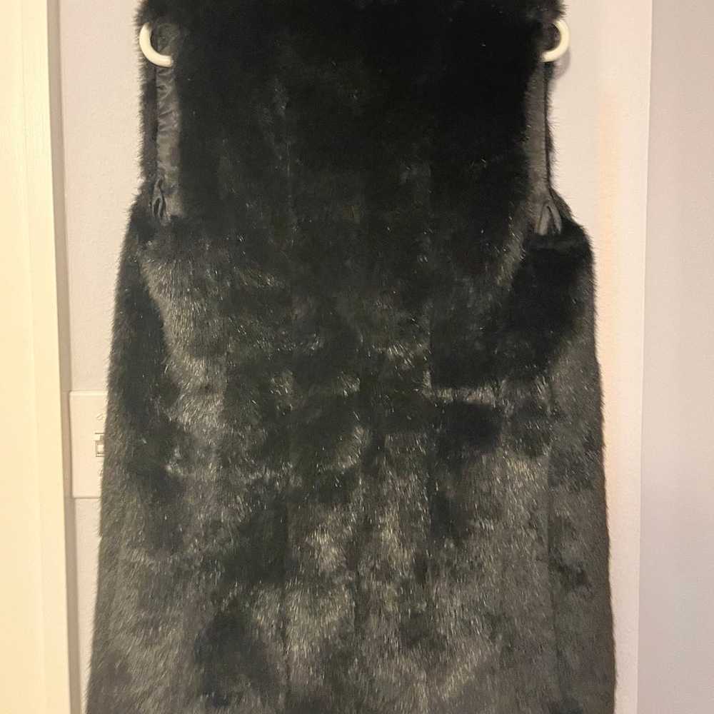 Vintage Faux fur vest - image 2