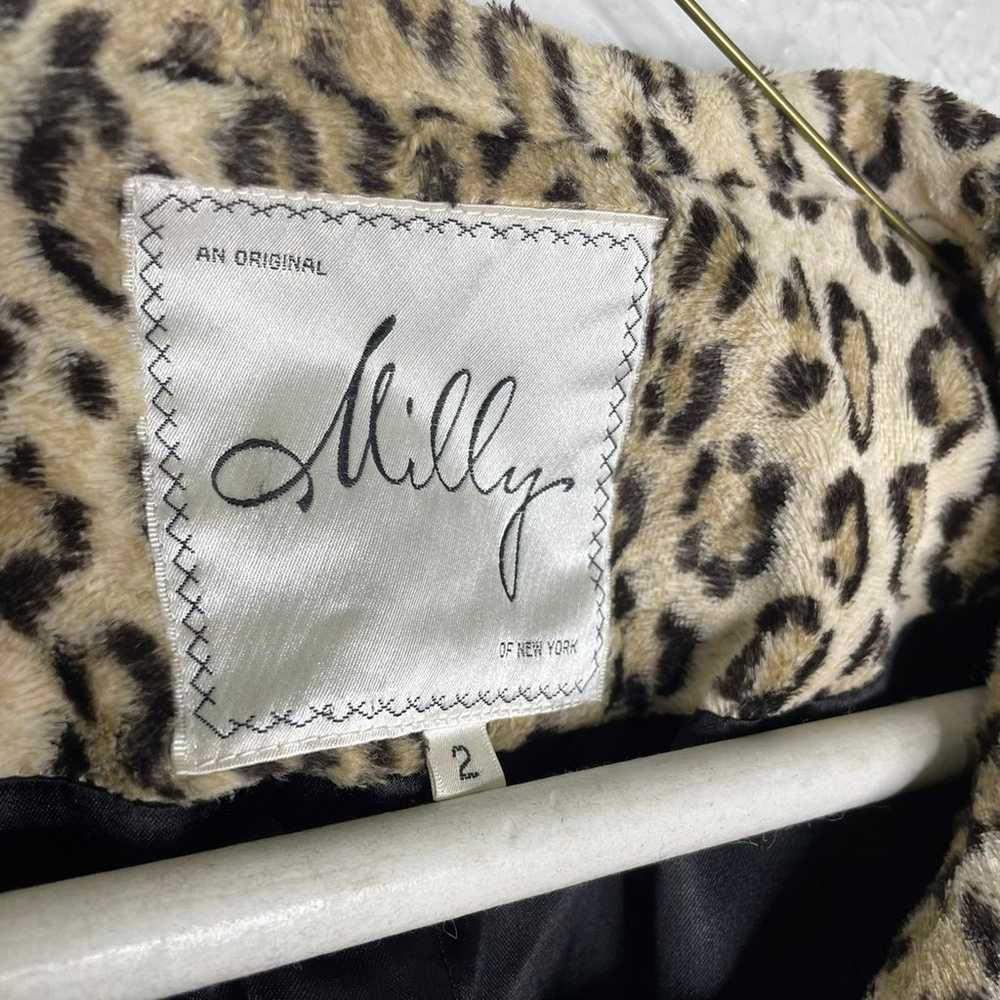 Milly leopard print jacket - image 6