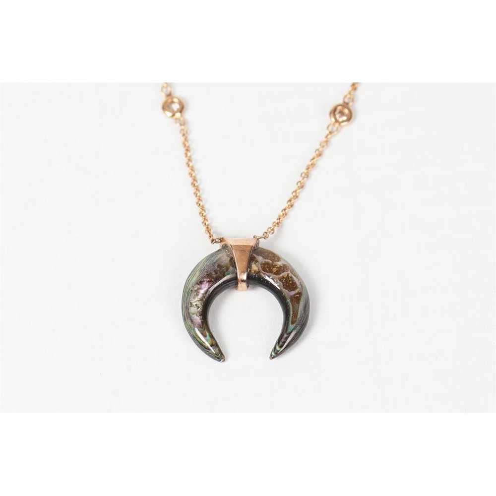 Jacquie Aiche Pink gold necklace - image 5