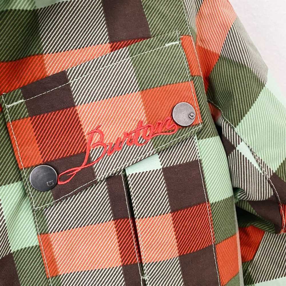 Burton Plaid Multicolor Snowbard Jacket - image 3