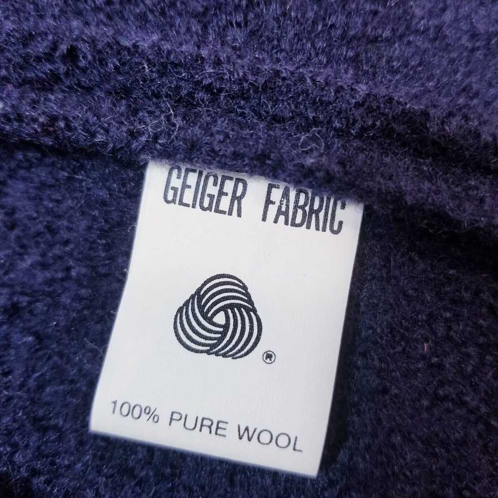 Geiger 100% Pure Wool Jacket - image 12