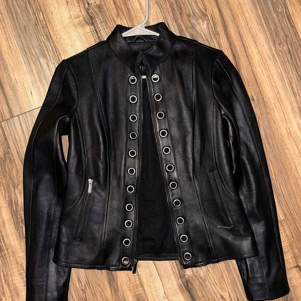 Neiman Marcus Leather Jacket - image 1
