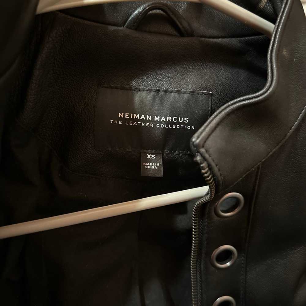 Neiman Marcus Leather Jacket - image 2