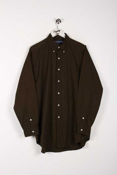 90's Ralph Lauren Shirt Khaki XL