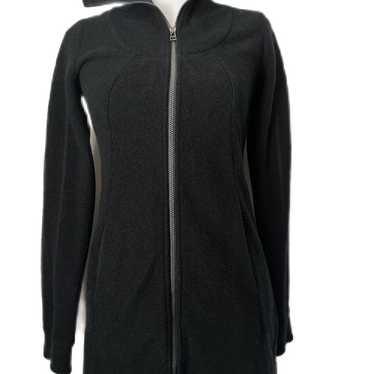 IBEX Merino Wool Blend Full-Zip Sweater Jacket Wo… - image 1
